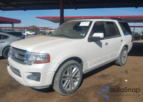 2015 Ford Expedition Limited z USA, uszkodzony, nr VIN 1FMJU1KT9FEF50360